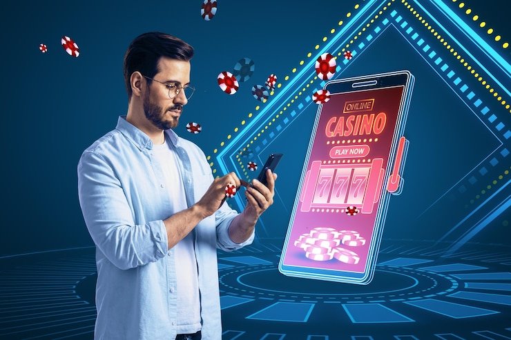 Tampilan ponsel untuk panduan aplikasi